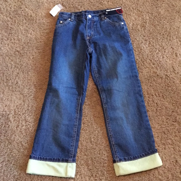 fleece lined jeans children's place